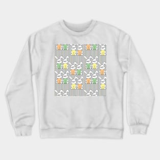 Easter Bunny Celebrates Spring Crewneck Sweatshirt